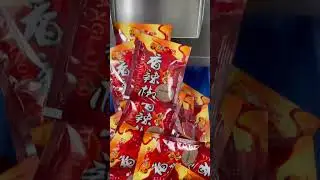vertical four side seal packaging machine for spice powder #augerfiller #packingmachine