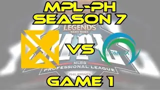 MPL-PH Season 7 Week 7 Day 3 |BREN vs OMEGA [Game 1] | BREN ESPORTS vs OMEGA ESPORTS (1080p60)