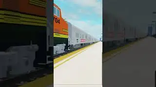 BNSF Circus Train in Roblox SoCal train sim
