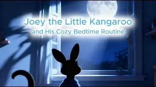 Joey the Little Kangaroo and a Cozy Bedtime Routine | Bedtime Story for Kids