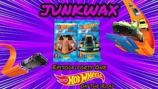 Junkwax Episode 41 - Hot Wheels On The Road Trading Cards Pack Opening (Panini 2025)