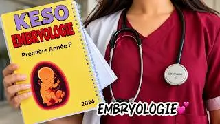 Embryologie Première année médecine 🩺🤍