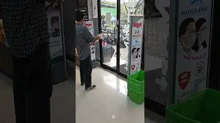 FAMILY MART at GREENLAKE with our set EAS Alarm Security system AM58KHZ#mart#eas#alarm #security