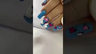 cute nails | complex nail correction | #nail #nailmaster сложная коррекция ногтей