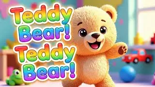 Teddy bear teddy bear | Teddy bear song| Nursery rhymes| @BABYFUN-rhymes-tales #teddybear #kidssong 