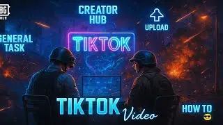 How to Upload TikTok Videos in Creator Hub | PUBG MOBILE Guide 🔥