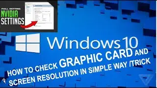 Graphic card and Screen resolution details or  Settings for easy trick for any online game.