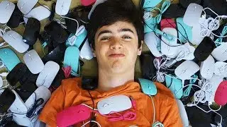 Playing Minecraft with 100 Mice (100K Special)