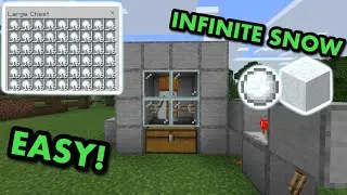 INFINITE SNOW FARM FOR MCPE 1.18AND 1.19