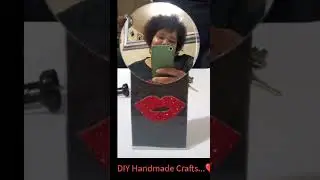 Diy:💋Handmade Handcut Decor💋(Pink🩷Red❤️Silver & Black 🖤Zebra Print🦓 Mirrors🪞)