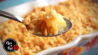 Сладкая ананасовая запеканка 🍍 южный рецепт выпечки
