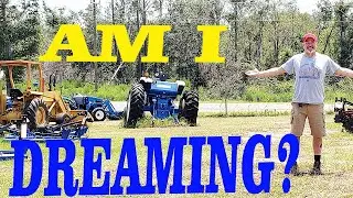 OLD TRACTORS! MORE OLD TRACTOR IMPLEMENTS! 😍🚜🚜😍