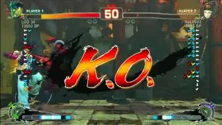 SSF4 Rank Match  LOD38 (DI)  vs  NaL0083 (JR)