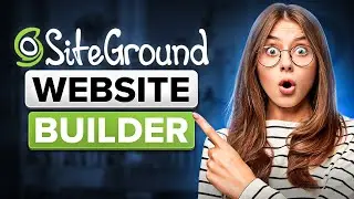 SiteGround Website Builder Tutorial (2026) 🔥 - Step-by-Step for Beginners