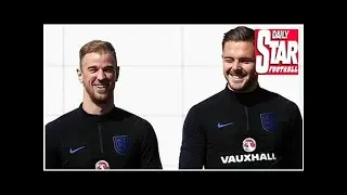 World Cup: Jack Butland spoke to 'hero' Joe Hart after England omission
