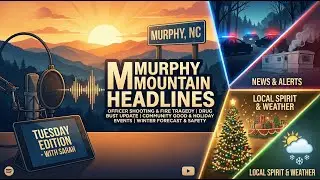 Murphy Morning Show &mdash; Tuesday, December 16 2025: Local Headlines, Holiday Traditions,.