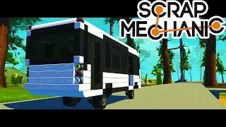 Пазик, СберБанк, МэдМакс - Постройки Подписчиков! - Scrap Mechanic