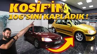 KOSİF'İN CİCOSU PEUGEOT 106'YI Sarıya Kapladık !