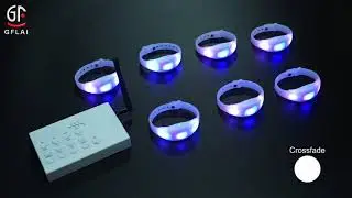 GFLAI - New 2018 Adjustable RF Remote Controlled LED Bracelet