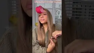 Tutorial How To: Cut Fringe Bangs On Honey Blonde Frontal Wig?