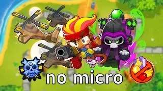 Town Center CHIMPS - Easy Strategy With Comanche Commander (BTD6)