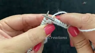 Corners in knitting will never fold themselves: do this stitch | Corners in knitting will never f...