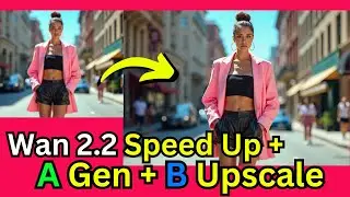 Wan 2.2 AI Video Speed Up! With 14B Video Generation And 5B Upscaling