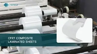 Producing Natural Color PP Resin CFRT Composite Laminated Sheets