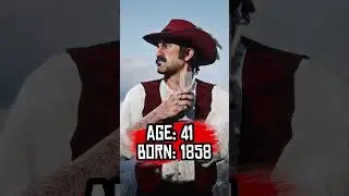 RDR2 All Gang Member Age's #shorts #reddeadredemtion2