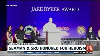 Jason Seaman and SRO honored for heroism