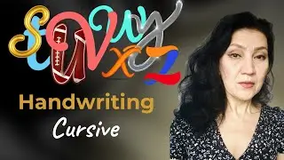 How to write capital letters S, T, U, V, W, X, Y, Z in cursive / Handwriting / A to Z  #handwriting