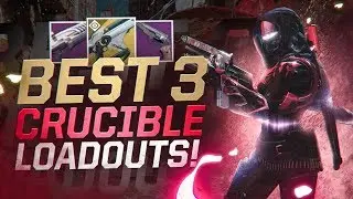Top 3 BEST Forsaken Crucible Loadouts! Destiny 2: PVP Weapons!