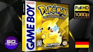 Pokemon Yellow [Special Pikachu Edition] - Full Game [German] - Walkthrough [Game Boy Color]
