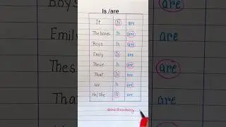 English basic grammar rules 📚💯 