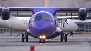 ✈ Stobart Air/Flybe ATR-72-600 EI-FMJ Start Up and Departure at London Southend Airport
