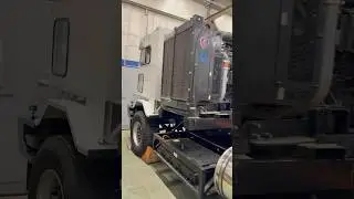 Cabover engine mounted