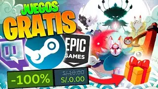 5 JUEGOS GRATIS en STEAM, 2 de EPIC GAMES & 14 de PRIME GAMING 🎁