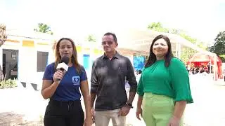 Entrevista com prefeito Edilberto Beserra no Lan&ccedil;amento do projeto FBS   Tech Escola Livre de M&uacute;sica
