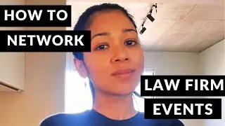 Networking in law firm events &ndash; Training Contract Application