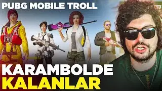 KARAMBOLDE KALANLAR! | PUBG MOBILE TROL | HYPE