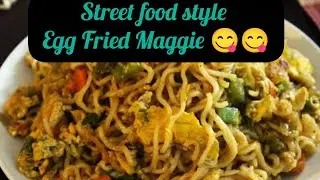 Egg Fried Maggie #maggi #maggie #best #tasty #easy #recipe #food #eat #viral #snacks#foodie #eggs 
