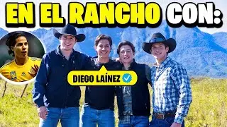 DIEGO LAINEZ en el rancho I Un día con los GANADEROS GONZALEZ