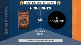 MATCH 7 HIGHLIGHTS | MAVERICS BUNTSS VS ANANTA WARRIORS |