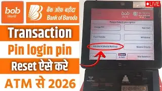 bob world transaction pin forgot atm | bob world login transaction pin reset | bob world login pin