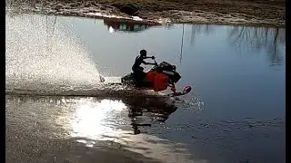 Rc SKEERIDE SKIDOO XM ON WATER AND MORE.