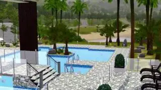 Bstones94 - The Villa Resorte Slideshow - Sims 3 House Design