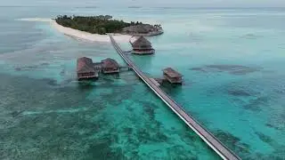 Jawakara Island resort, The Maldives, Drone tour-Arial footage of Paradise in 4K