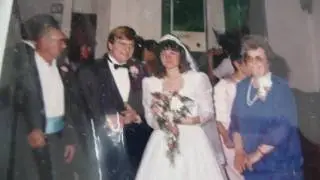 Rick & Amy Moyer's  wedding book- Happy 23rd Wedding Anniversary Aim!
