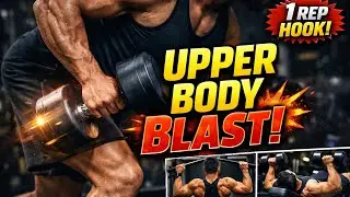 &ldquo;Upper Body Blast 💪 | Full Back, Chest & Arms Workout (1 Rep Hook!)&rdquo; Day 26 Transformation