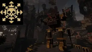 Minecraft Clockwork: Brass Legion's Destroyer Mech